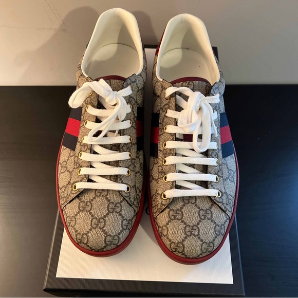 Gucci Ace GG Supreme Beige - Picture 3 of 7